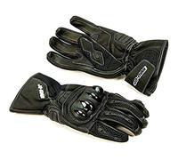 Forbikes 53-0121M Gants d'été en cuir/maille Mod. » Airy » Taille M, Noir