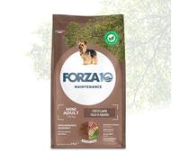 Force 10 chien mini adulte mono goût agneau aliment complet monoprotéique pour chiens adultes de petite taille, lot de 2 kg.