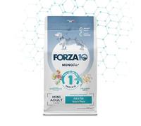 Force 10 chien mini adulte mono goût poisson aliment complet monoprotéique pour chiens adultes de petite taille hypoallergénique lot de 400 g.