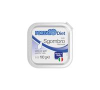 Force 10 Humide Chat Diet Seulement ÉGOMBRE, aliment complet monoprotéique pour chats adultes de toutes tailles et races | 12 boîtes de 100 grammes chacune.