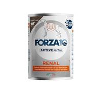 Force 10 Humide Chien RENAL, aliment complet diététique pour chiens adultes de toutes tailles et races souffrant de troubles rénaux goût poisson et agneau, pour chiens, renal | 6 boîtes de 400 grammes