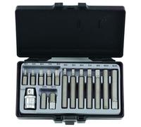 FORCE 4155 Kit, caisse / encastrement-tournevis (bits)