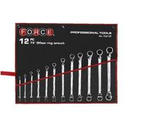 FORCE 51213P-8 Kit de clés polygonales doubles