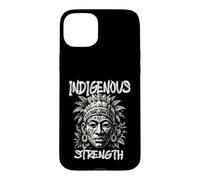 Force autochtone ancêtres Cultures Anciennes Racines fières Coque pour iPhone 15 Plus