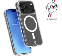 Coque renforcee MagSafe iPhone 17 Pro AIR Origine France Garantie 3m Transparente + Garantie a vie - Origine France Garantie Force CaseCoque renforcee MagSafe iPhone 17 Pro AIR Origine France Garantie