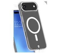 Force Case Air - Coque de protection pour téléphone portable - Garantie Origine France, 3 m, garantie à vie - compatibilité avec MagSafe - alliage polymère, silicone liquide - transparent - pour...