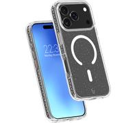 Coque renforcee MagSafe iPhone 17 Pro Max AIR XTREM 4m Norme Militaire MIL-STD 810G Transparente avec Paillettes + Garantie a vie Force CaseCoque renforcee MagSafe iPhone 17 Pro Max AIR XTREM 4m Norme