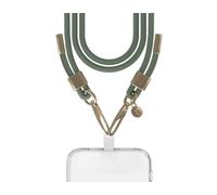 Force Case Bandoulière téléphone Universelle Cordon Kaki détails Gold - Garantie à Vie