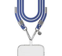 Force Case, chaîne de téléphone portable universelle avec double crochet Phone Strap Cord, bleu