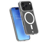 Coque renforcee MagSafe iPhone 17 Pro AIR Origine France Garantie 3m Transparente + Garantie a vie - Origine France Garantie Force CaseCoque renforcee MagSafe iPhone 17 Pro AIR Origine France Garantie