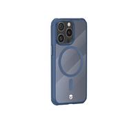 Force Case - Coque de protection pour téléphone portable - garantie à vie - compatibilité avec MagSafe - plastique, silicone liquide - bleu marine -
