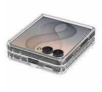 Force Case Coque Intégrale 360° pour Galaxy Z Flip 8 Pailletée Antichute 2m