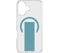 Force Case, coque iPhone 16 MagSafe AIR Grip 3m Avec dragonne, Transparent