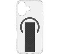 Force Case, coque iPhone 16 MagSafe AIR Grip 3m Avec dragonne, Transparent
