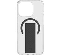Force Case, coque iPhone 16 Pro MagSafe AIR Grip 3m Avec dragonne, Transparent