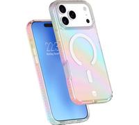 Coque renforcée MagSafe iPhone 17 Pro Max AIR 3m Transparente Holographique + Garantie à vie Force Case