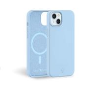 Coque Renforcée iPhone 15 Silicone Compatible MagSafe Bleu Ciel - Garantie à vie Force Case - Neuf