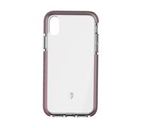 Force Case Coque semi-rigide pour iPhone XS Max New Life - Transparent/Rose