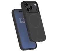 Force Case Coque Silicone pour iPhone 17 Pro Compatible Antichoc 2m Noir