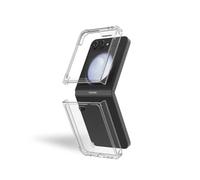 Force Case Double Coque Renforcée Galaxy Z Flip 6 Duo Transparente - Garantie à Vie