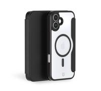 Etui Folio Renforcé Forcecase compatible MagSafe pour iPhone 16 Noir