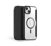 Force Case Etui Folio Renforcé iPhone 15 Compatible MagSafe Noir - Garantie à Vie