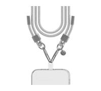 Force Case – Bandoulière téléphone universelle FC – Cordon pailleté argenté