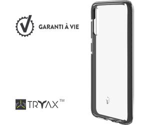 Force Case Life dark grey frame and transparent semi-rigid case for Samsung A70Force Case Life dark grey frame and transparent semi-rigid case for Samsung A70