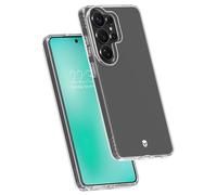 Force Case Pulse - Coque de protection pour téléphone portable - renforcé, 3 m, garantie à vie - silicone liquide, alliage polymère - transparent -