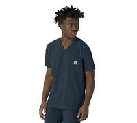 Force Cross-Flex Blouse médicale col en V pour Homme, Bleu Marine, Taille M