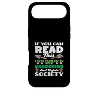Forcé d'arrêter de jardiner Gardening Society Plant Lover Gardener Coque pour iPhone Air