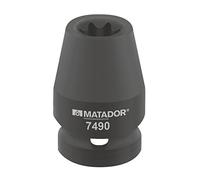Force de Matador pour tournevis, extérieur, Torx, 12,5 (1/2) : E 14, 7490 0140