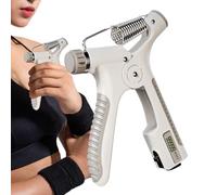 Force de traction, force de préhension entraîneur, civière des doigts, 10-80 kg résistance réglable -bras Entraîneur de force de préhension avec compteurs pour la construction musculaire