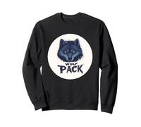Force et fidélité avec le design Wolf Pack Sweatshirt