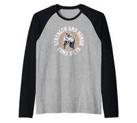 Force et honneur Roma Victa Manche Raglan