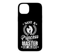 Force et stratégie Pas Une Princesse mais Un maître du Judo Coque pour iPhone 14 Plus