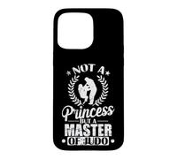 Force et stratégie Pas Une Princesse mais Un maître du Judo Coque pour iPhone 15 Pro Max