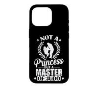 Force et stratégie Pas Une Princesse mais Un maître du Judo Coque pour iPhone 16 Pro