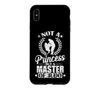 Force et stratégie Pas Une Princesse mais Un maître du Judo Coque pour iPhone XS Max