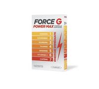 Vitavea Booster énergie immédiate Force G Power Max – Formule renforcée 7 actifs – 10 ampoules