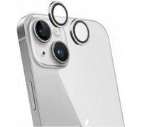 Force Glass, film en verre pour Apple iPhone 15/15 Plus caméra arrière, argenté