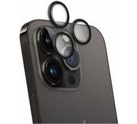 Force Glass, film en verre pour iPhone 15 Pro/15 Pro Max/14 Pro/14 Pro Max caméra arrière, noir