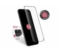 Force Glass - Kit De Protection De L'écran / De La Lentille Pour Téléphone Portable - Garantie À Vie - 2.5d - Verre - Couleur De Cadre Noir - Pour Apple Iphone Air