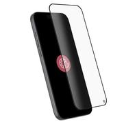 Force Glass - Kit de protection de l'écran / de la lentille pour téléphone portable - garantie à vie - 2.5D - verre - couleur de cadre noir