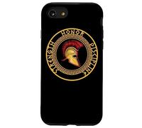 Force Honneur Discipline Combattant Soldat Épée Spartiate Coque pour iPhone SE (2020) / 7/8