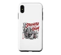 Force in The Storm Tiger Warrior Spirit Coque pour iPhone XS Max
