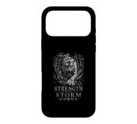 Force in The Storm Tiger Warrior Spirit Power Coque pour iPhone 17 Pro Max