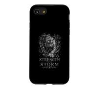 Force in The Storm Tiger Warrior Spirit Power Coque pour iPhone SE (2020) / 7/8