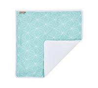 Force Kids Matelas à langer Fine Diamante blanc sur Menthe imperméable