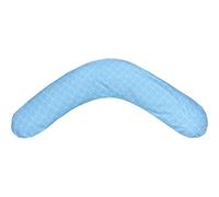 Force Kids qualité Coussin d'allaitement halbkreise Blanc sur Bleu Pastel avec certificat du certifié TÜV Rhénanie Micro Perles TOXPROOF pour EPS
